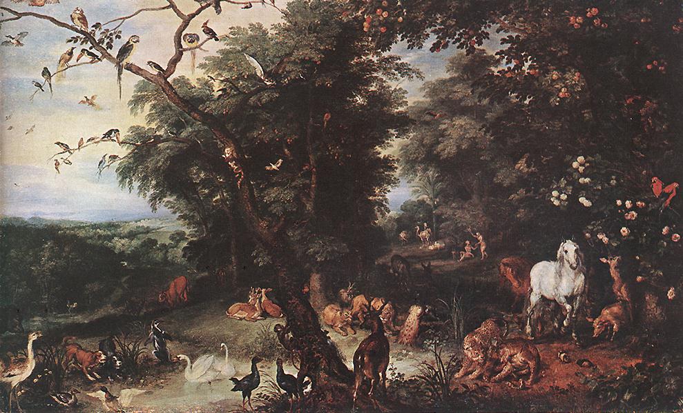 Le jardin d'Éden et la chute de l'homme - Jan Brueghel l'Ancien