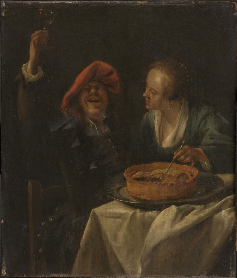 Amoureux heureux - Jan Steen