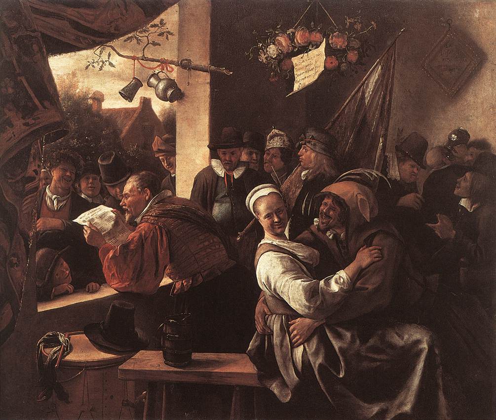 Les rhétoriciens - "In liefde vrij" - Jan Steen