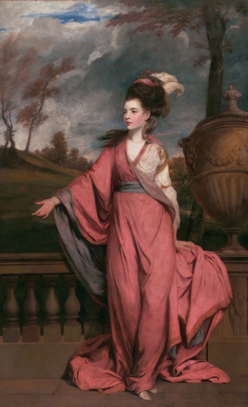 Jane Fleming, později hraběnka z Harringtonu - Joshua Reynolds