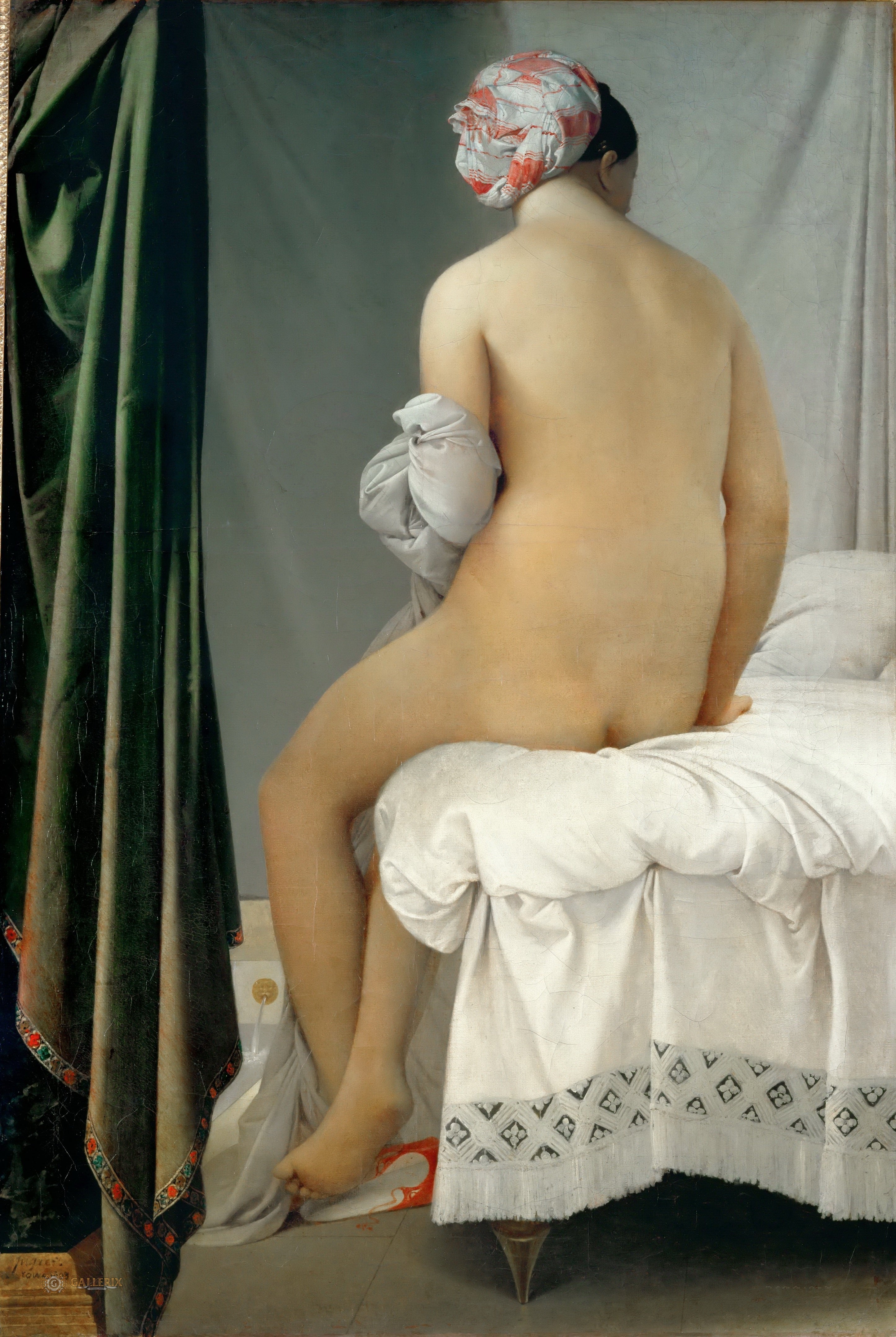 Koupající se Valpinçon - Jean-Auguste-Dominique Ingres