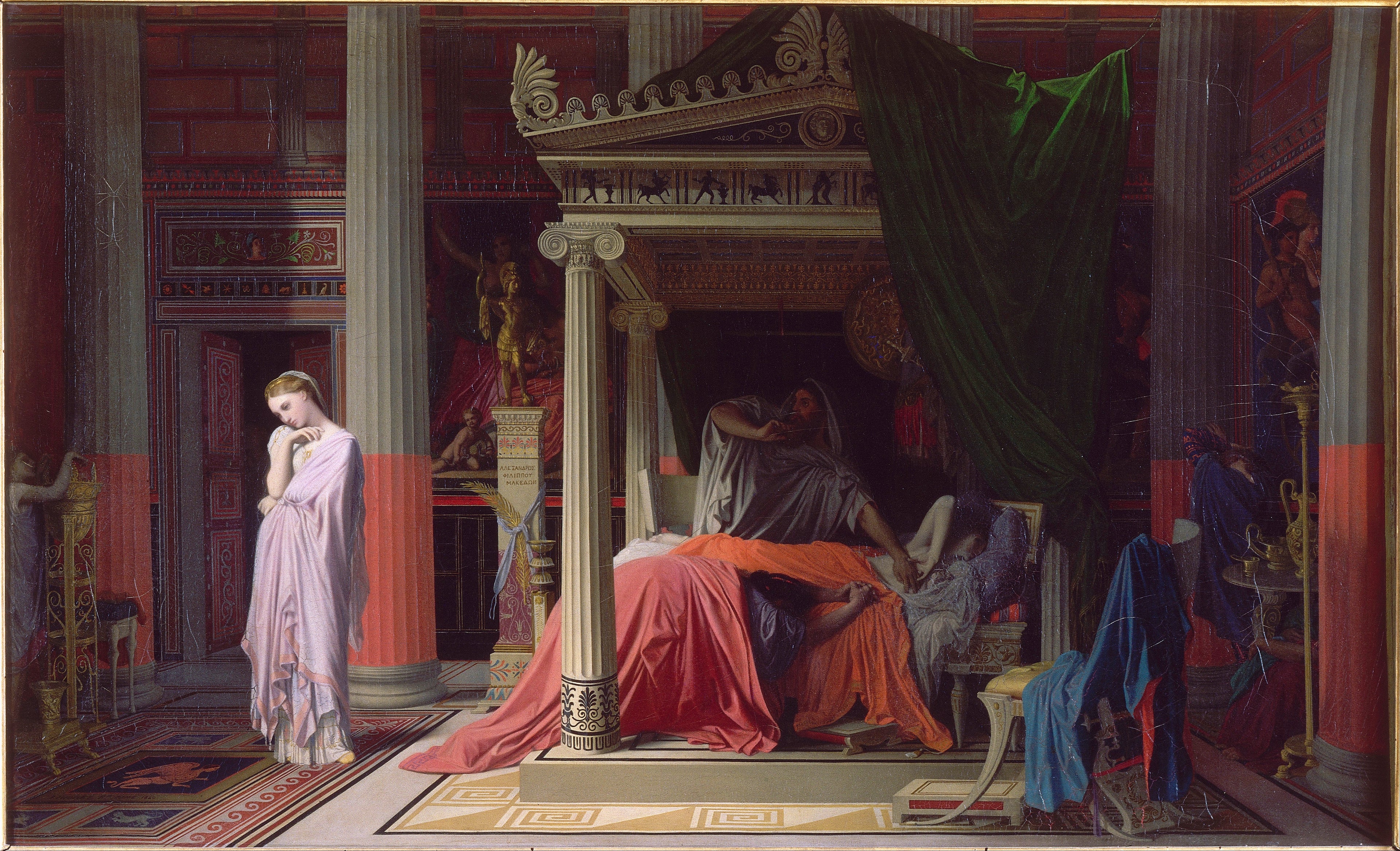Nemoc Antiocha - Jean-Auguste-Dominique Ingres