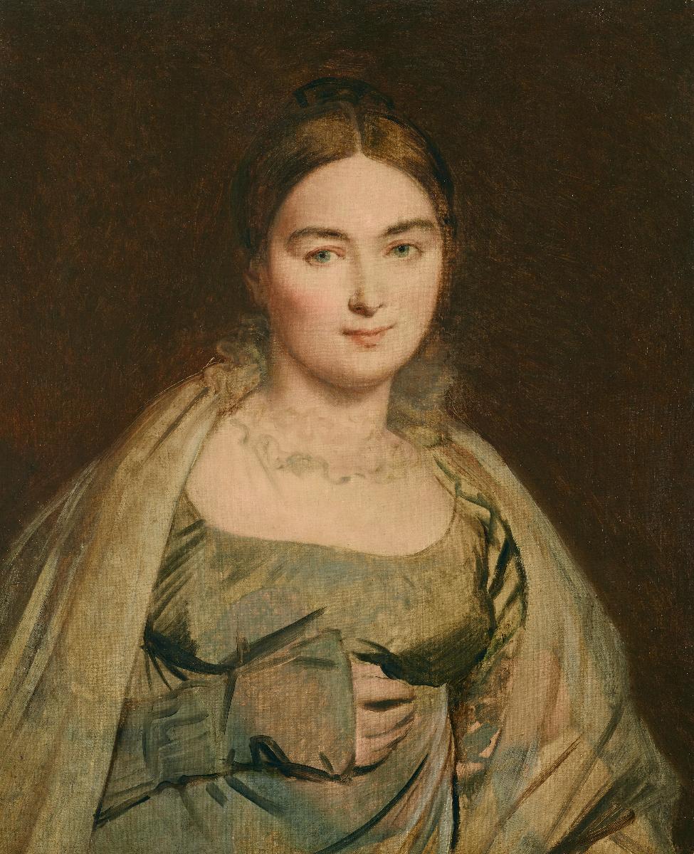 Paní Ingres, rozená Madeleine Chapelle - Jean-Auguste-Dominique Ingres