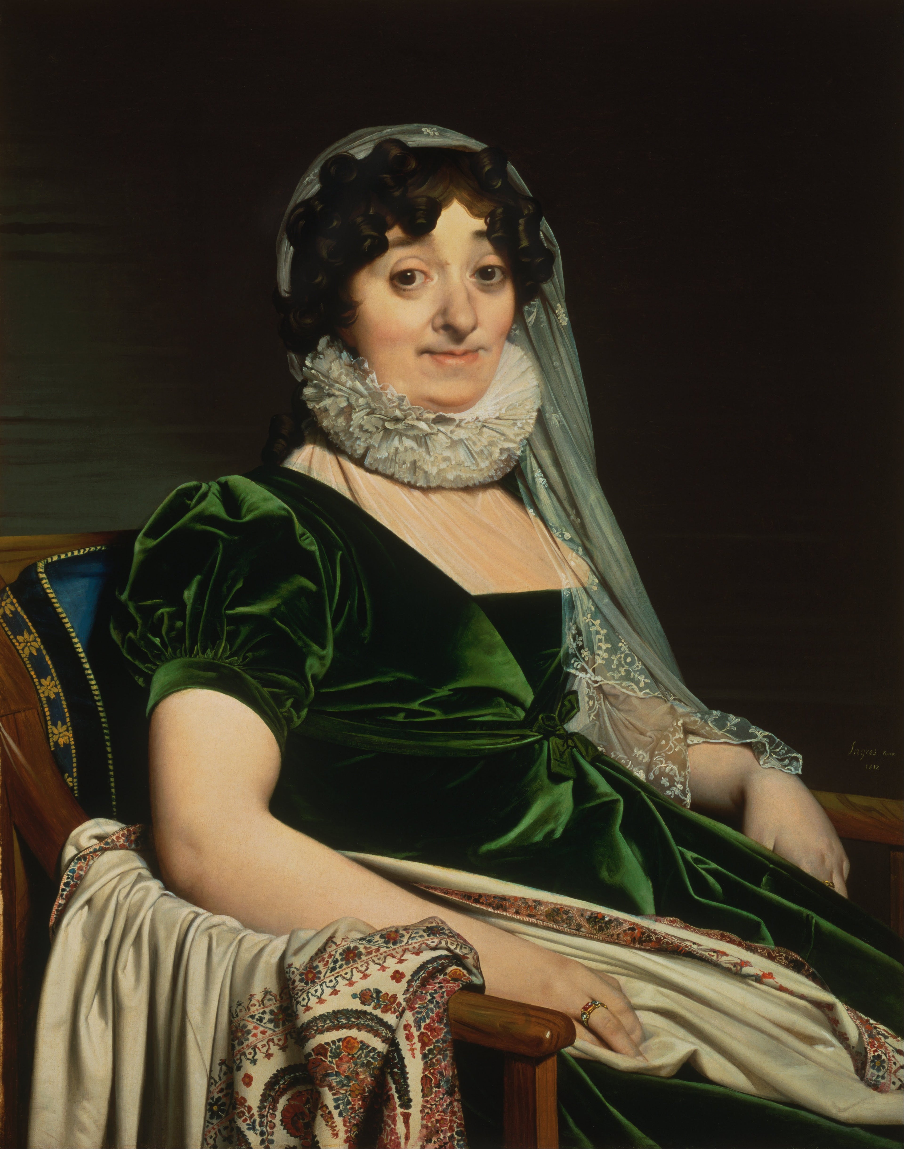 Portrét hraběnky de Tournon - Jean-Auguste-Dominique Ingres