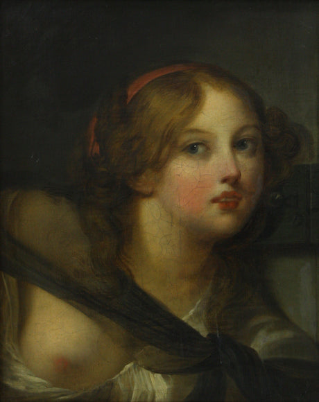 Portrét dívky - Jean-Baptiste Greuze