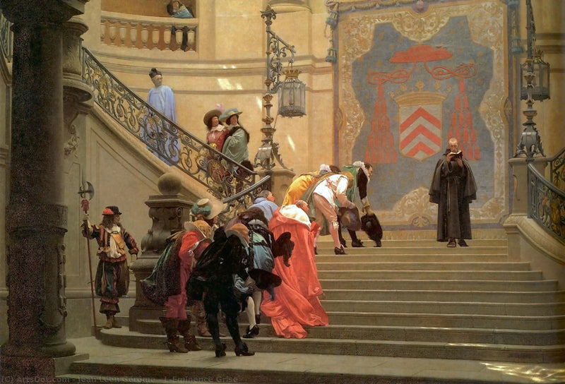 Šedá eminence - Jean-Léon Gérôme