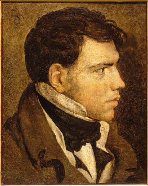 Portrét mladého muže - Jean-Auguste-Dominique Ingres