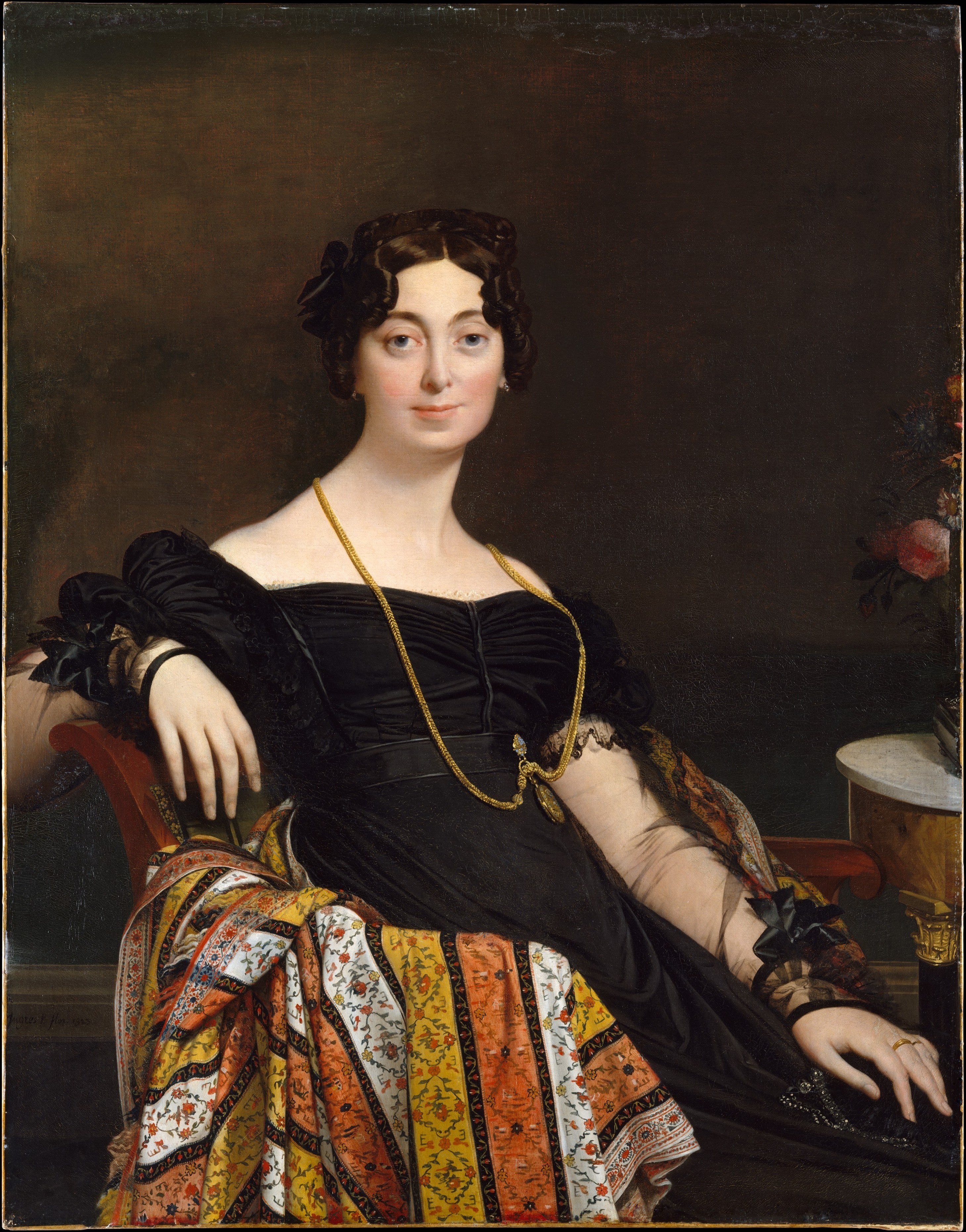 Paní Jacques-Louis Leblanc (Françoise Poncelle) - Jean-Auguste-Dominique Ingres