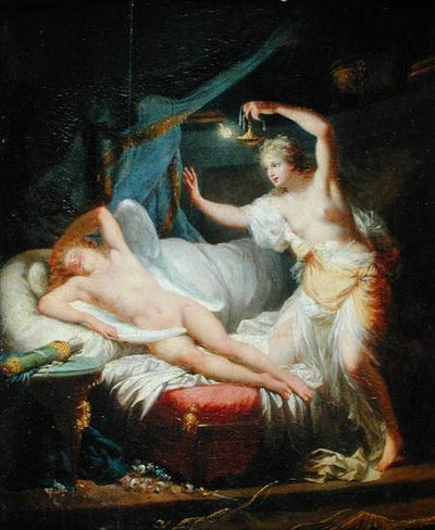 L'Amour endormi dans les bras de Psyché - Jean-Baptiste Regnault