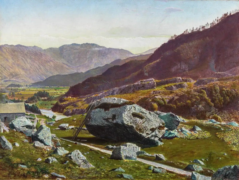Pierre Bowder, Borrowdale - John Atkinson Grimshaw