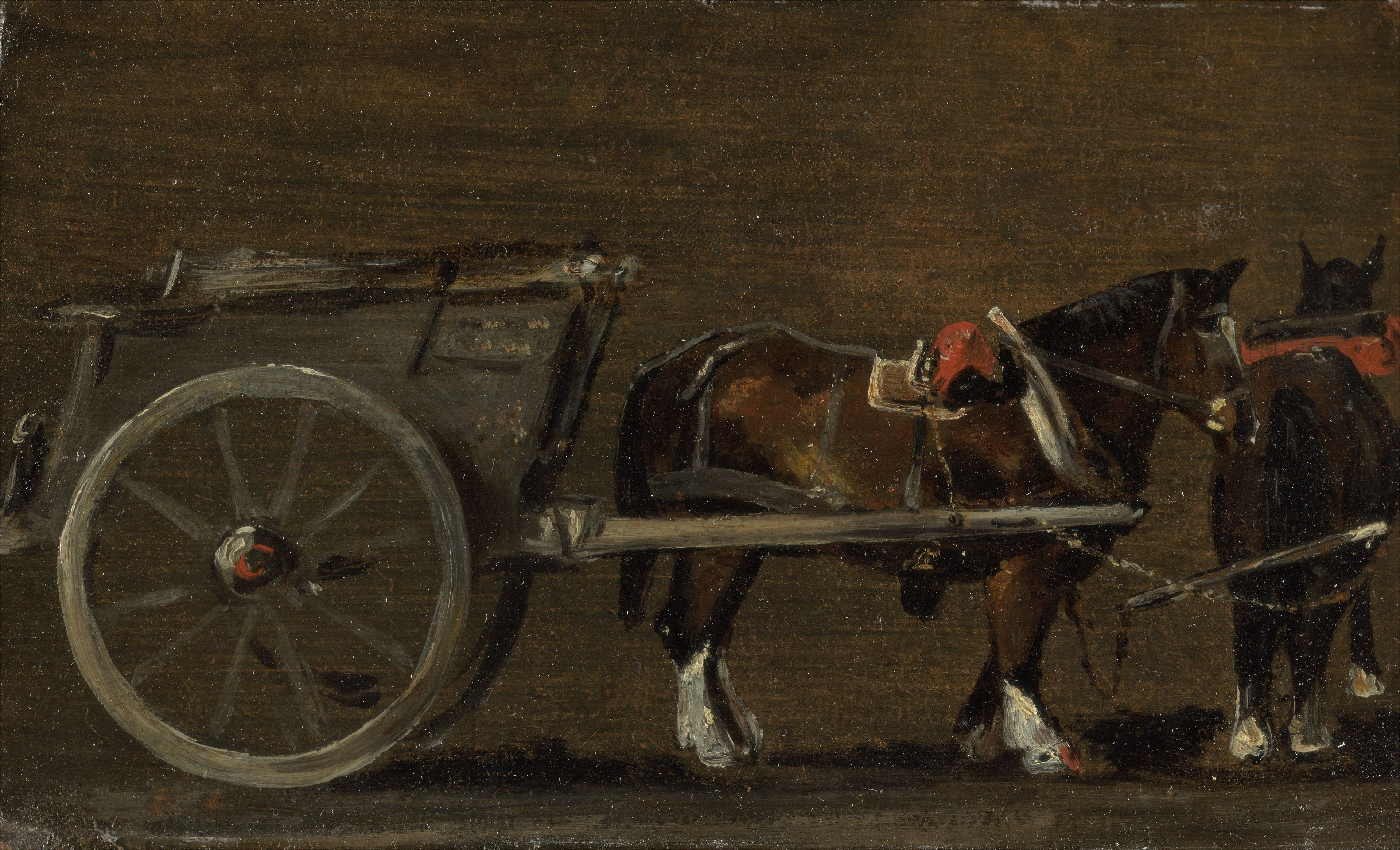 Cheval et charrette - John Constable