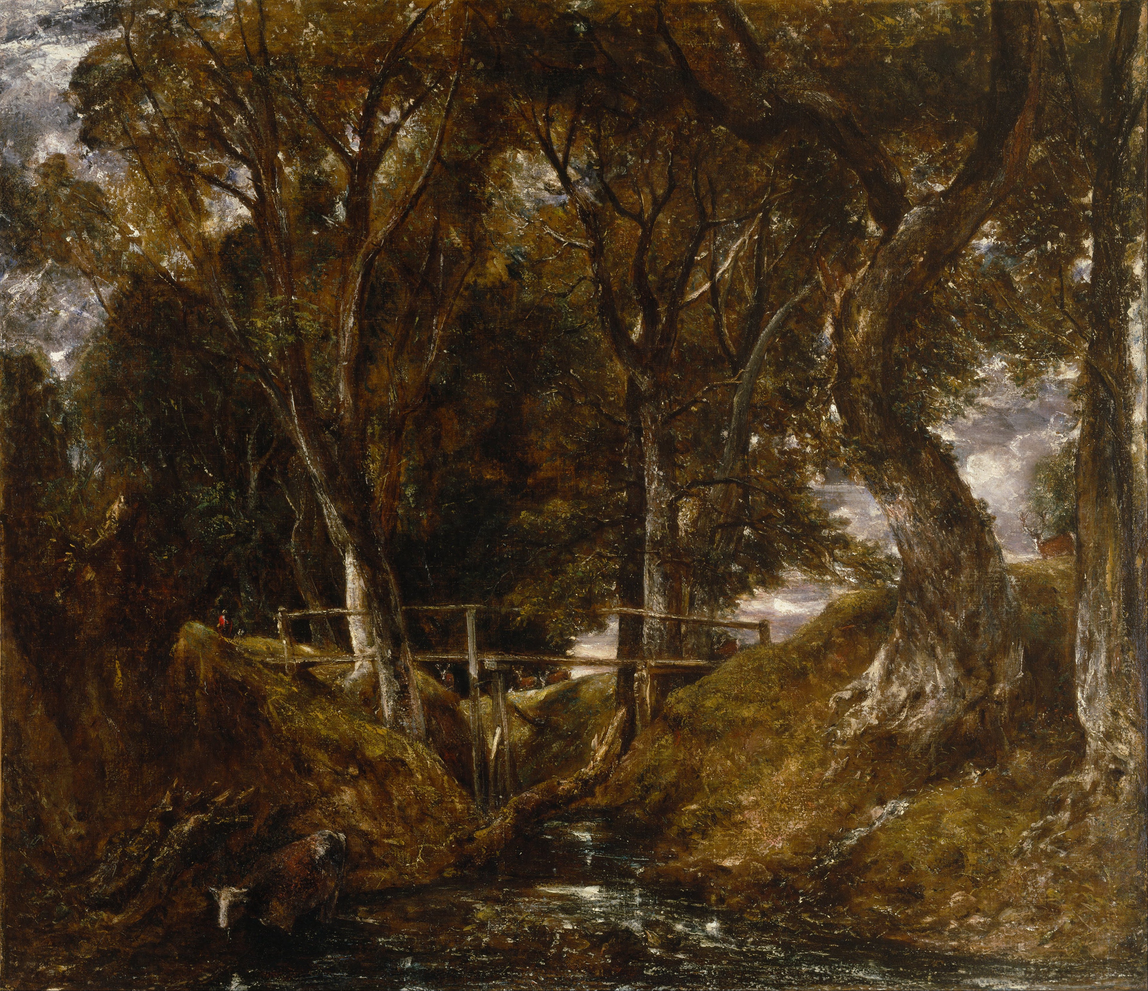 Le Dell à Helmingham Park - John Constable