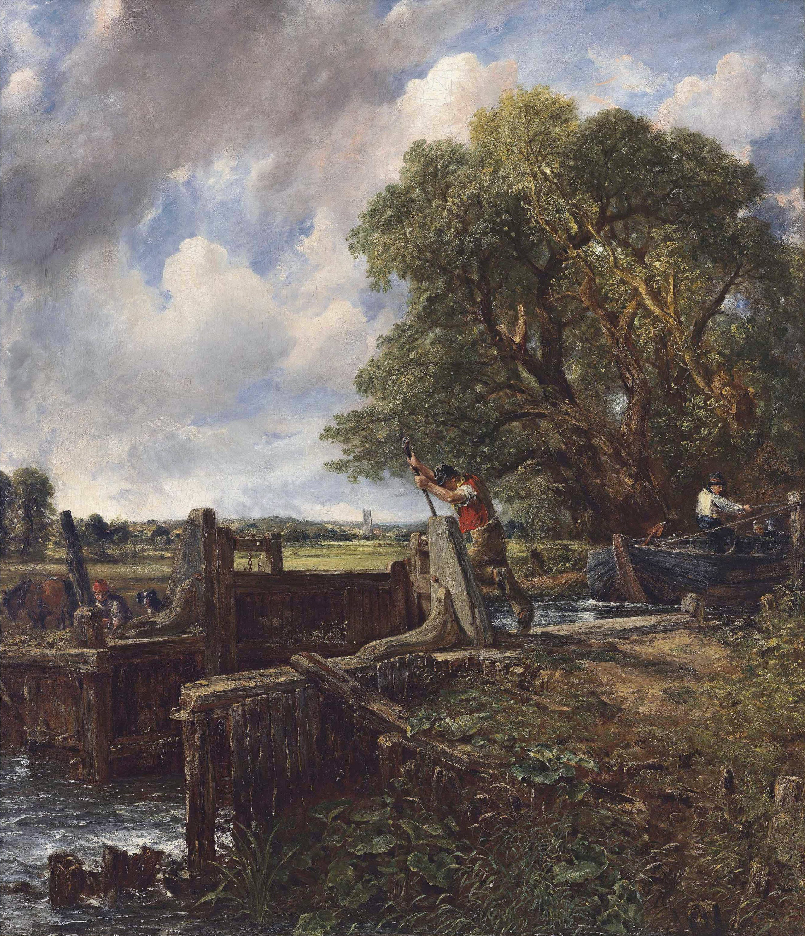 L'Écluse - John Constable