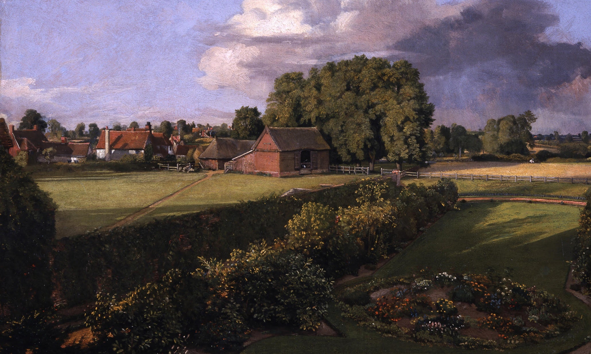Jardin de fleurs de Golding Constable - John Constable