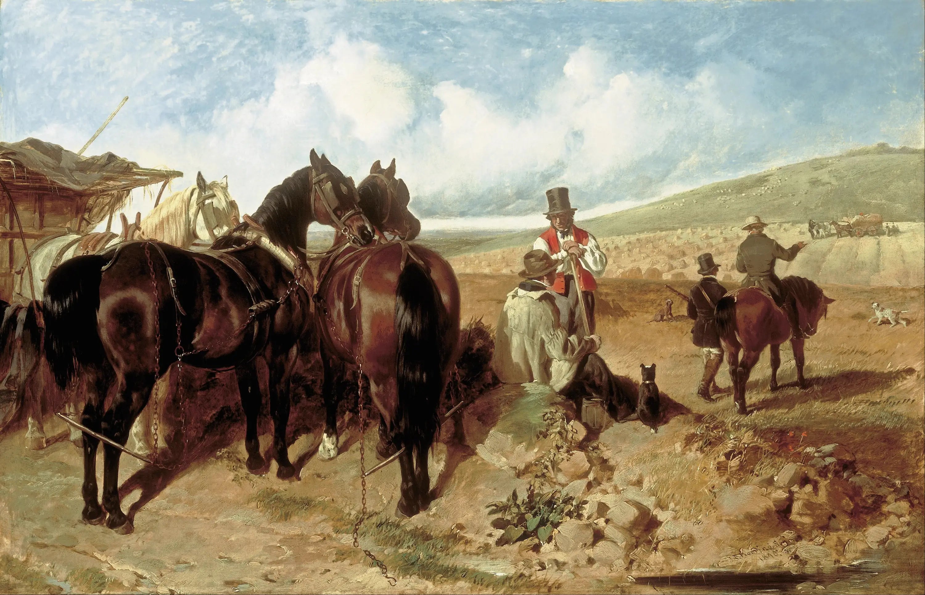 Automne - John Frederick Herring Sr. - Alpha Reproduction