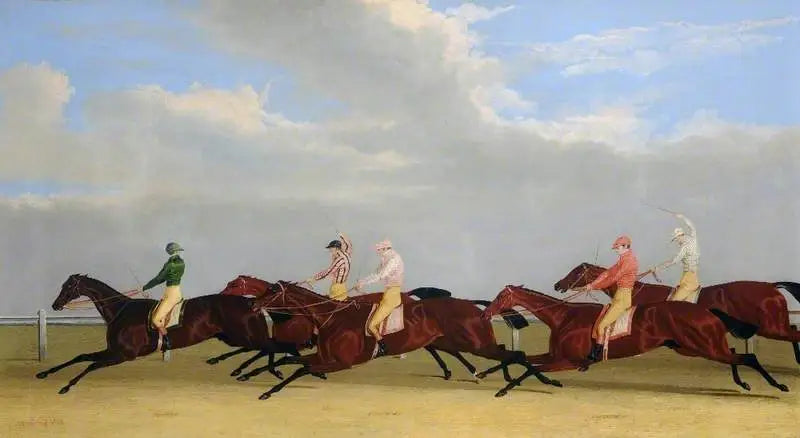 Arrivée de la Coupe d’Or de 1827 - John Frederick Herring Sr. - Alpha Reproduction