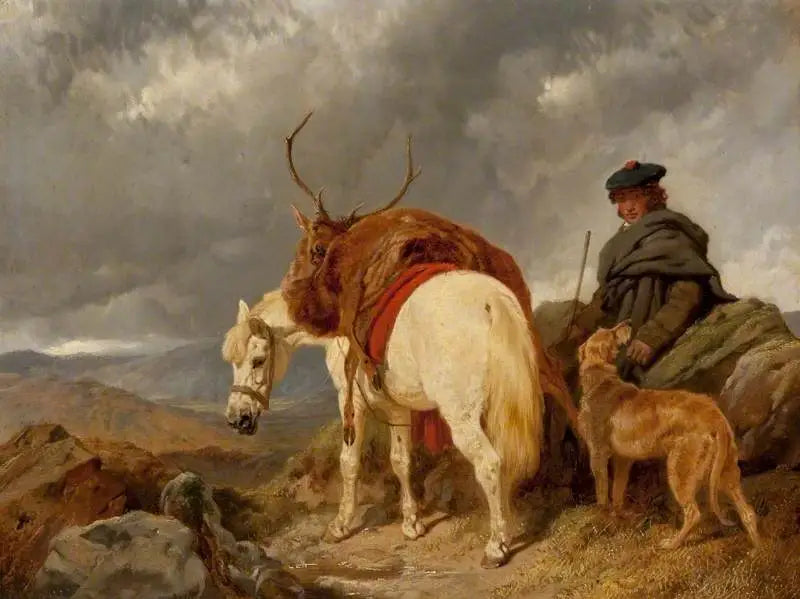 Le traqueur de cerfs - John Frederick Herring Sr. - Alpha Reproduction