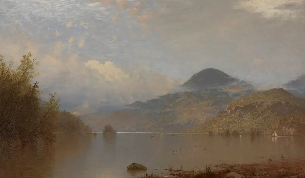 Lac George Montagne Noire - John Frederick Kensett - Alpha Reproduction