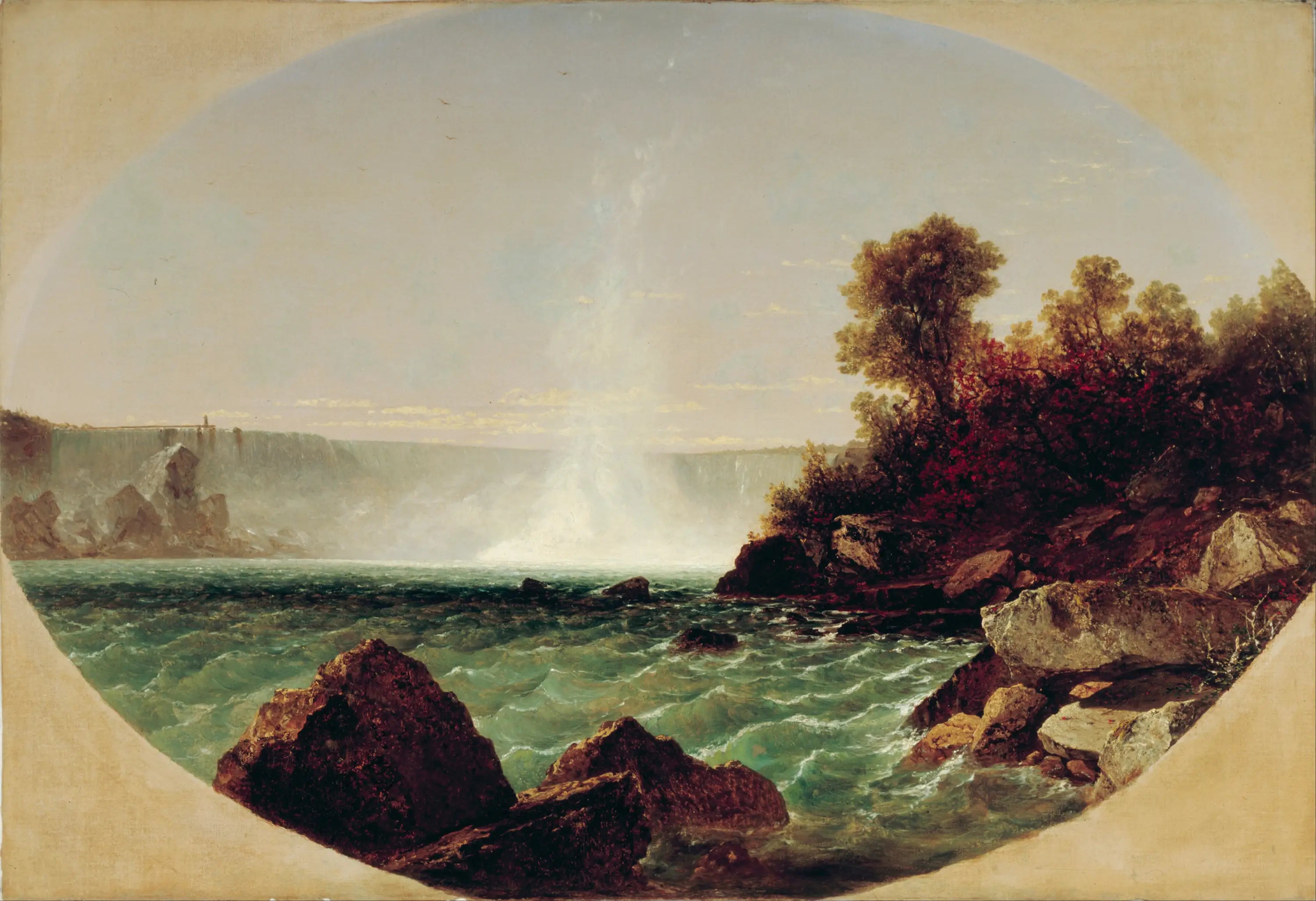 Chutes du Niagara - John Frederick Kensett - Alpha Reproduction