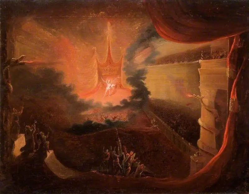 Satan (?) - John Martin - Alpha Reproduction