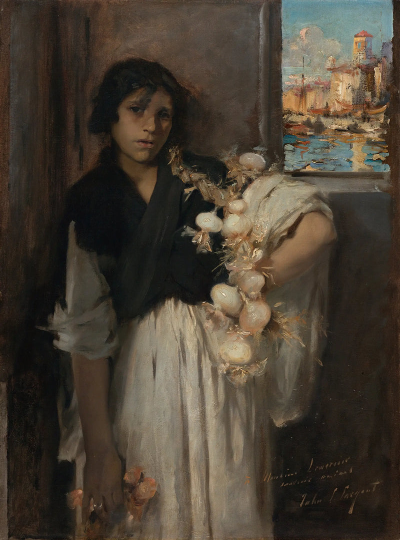 Benátský prodavač cibule - John Singer Sargent