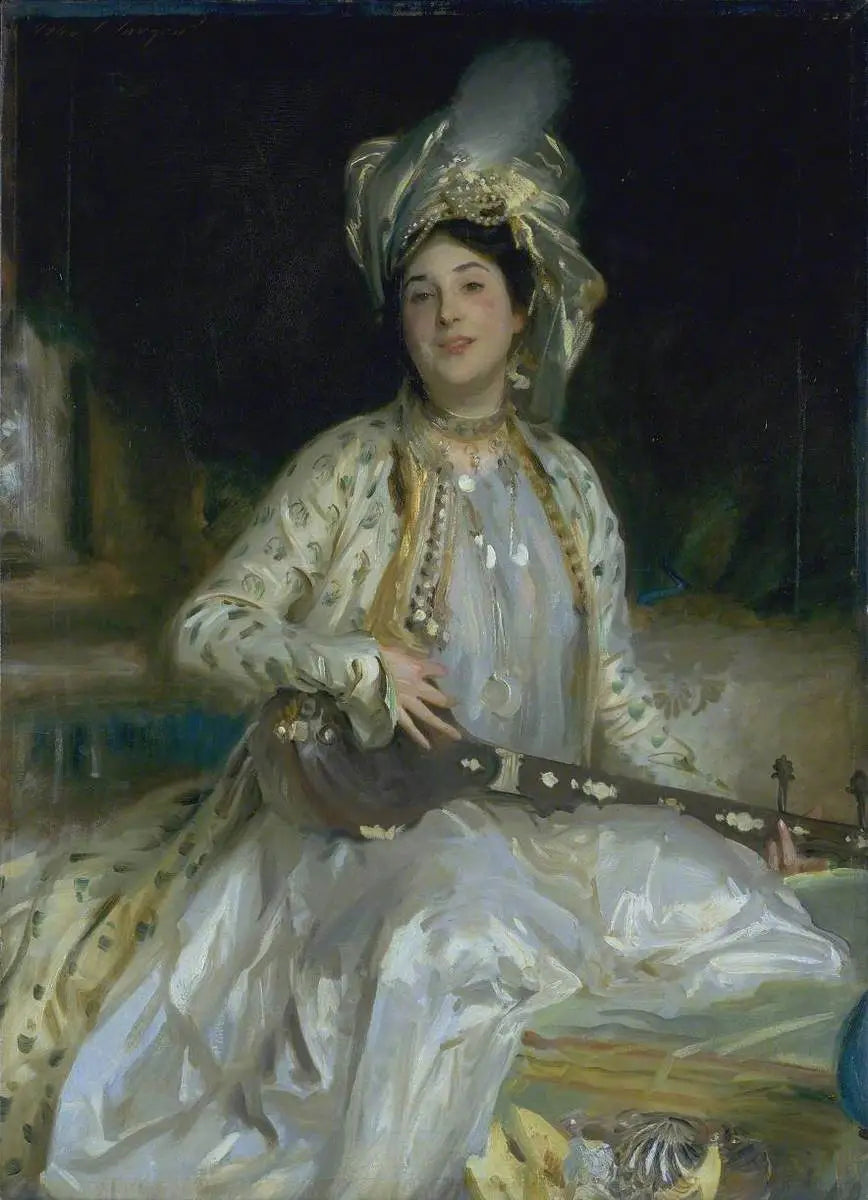 Reproduction du tableau « Almina, fille d'Asher Wertheimer - John Singer Sargent » par Alpha Reproduction en peinture à l’huile