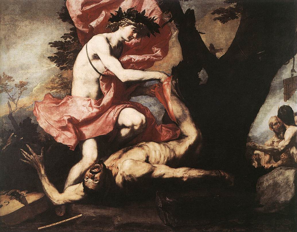 Apollon écorchant Marsyas - Jusepe de Ribera