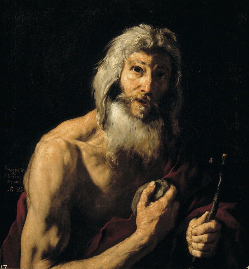 Svatý Jeroným kajícník - Jusepe de Ribera