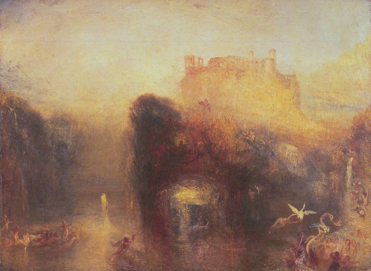 Reproduction du tableau « Queen Mab’s Cave - J. M. W. Turner » par Alpha Reproduction en peinture à l’huile