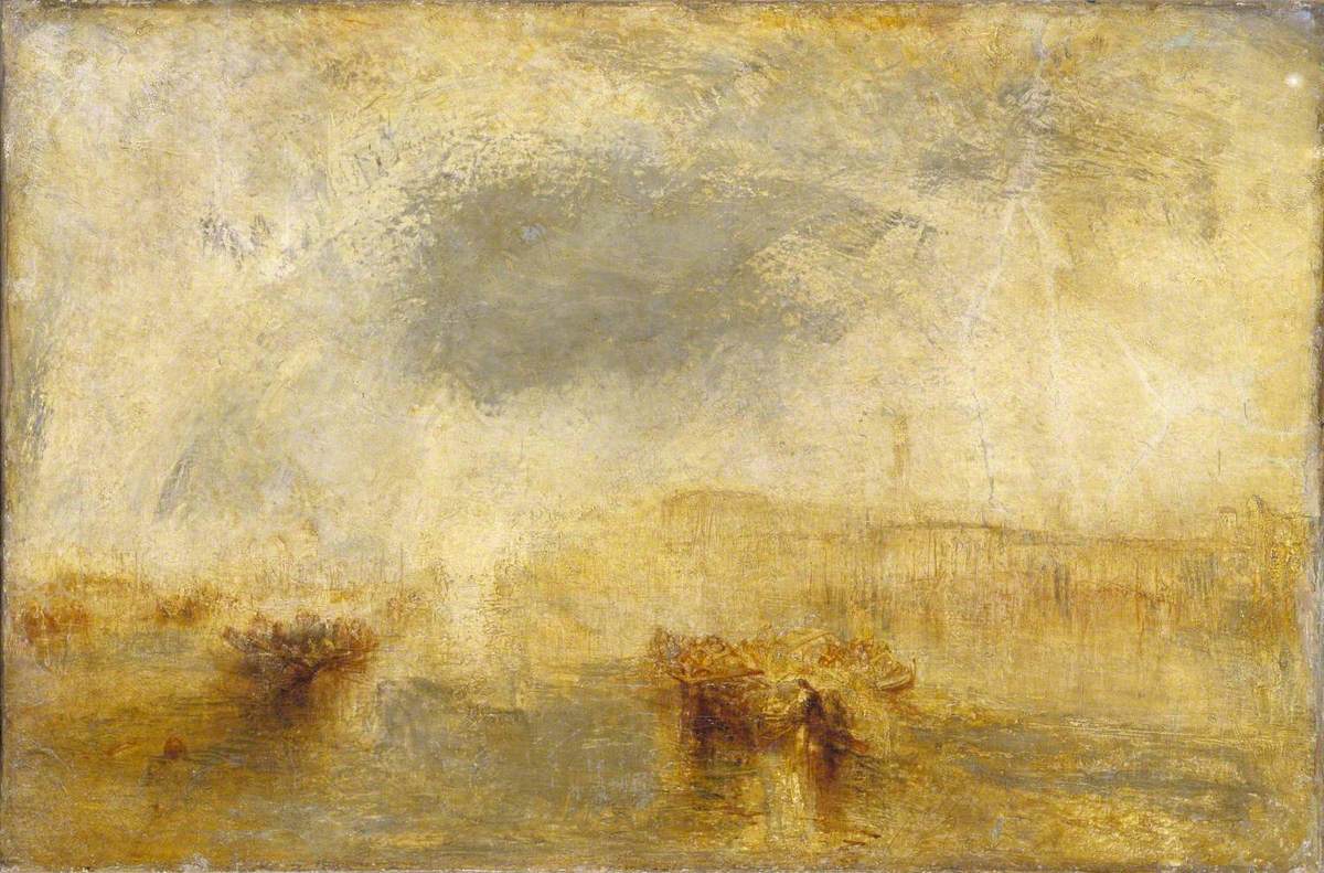 Reproduction du tableau « Venice - Noon - J. M. W. Turner » par Alpha Reproduction en peinture à l’huile