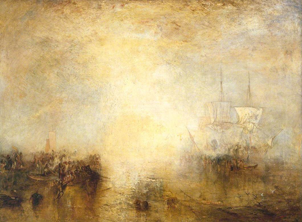 Reproduction du tableau « ‘Hurrah! for the Whaler Erebus! Another Fish!’ - J. M. W. Turner » par Alpha Reproduction en peinture à l’huile
