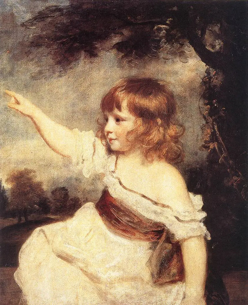 Francis George Hare dítě, známý jako Mistr Hare - Joshua Reynolds
