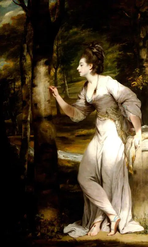Joanna Leigh (narozena v roce 1758), paní Richard Bennett Lloyd, Zapisující strom - Joshua Reynolds