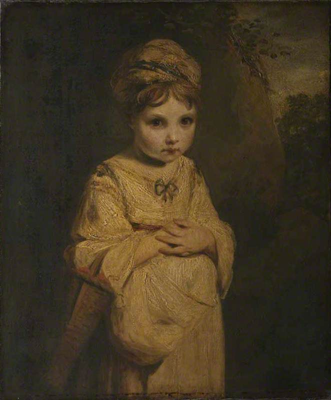 La fille aux fraises - Joshua Reynolds