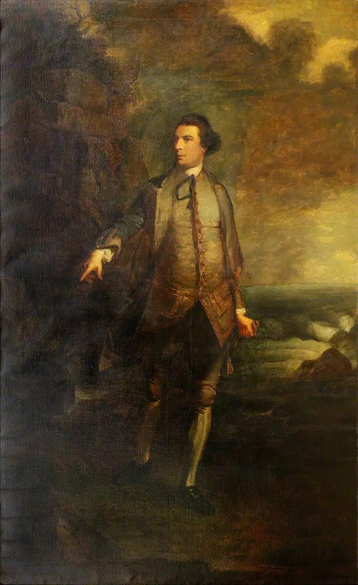 Auguste Keppel, 1. vikomt Keppel (1725–1786), admirál Modrého námořnictva - Joshua Reynolds