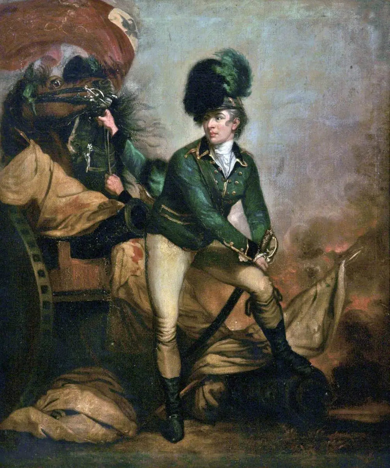 Plukovník Sir Banastre Tarleton (1754–1833) - Joshua Reynolds
