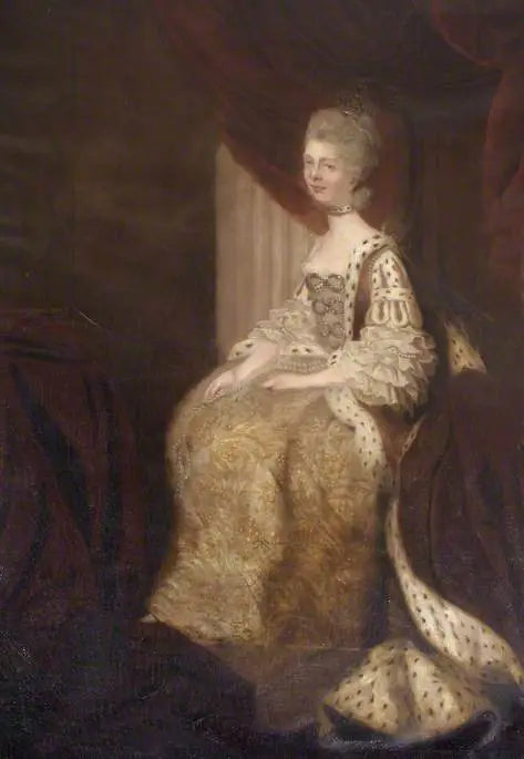 Královna Charlotte (1744–1818), manželka Jiřího III. - Joshua Reynolds