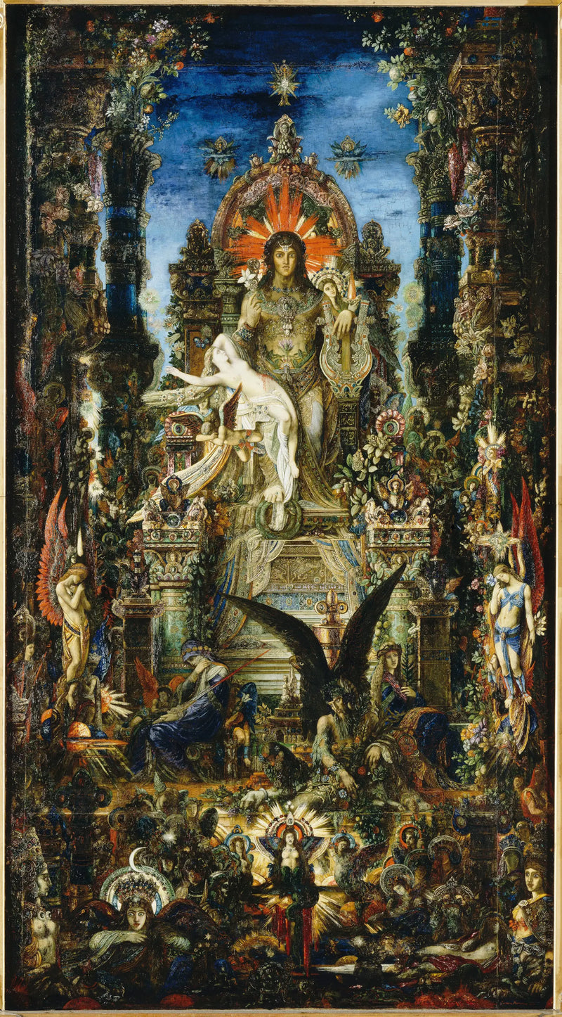 Jupitér a Semelé - Gustave Moreau