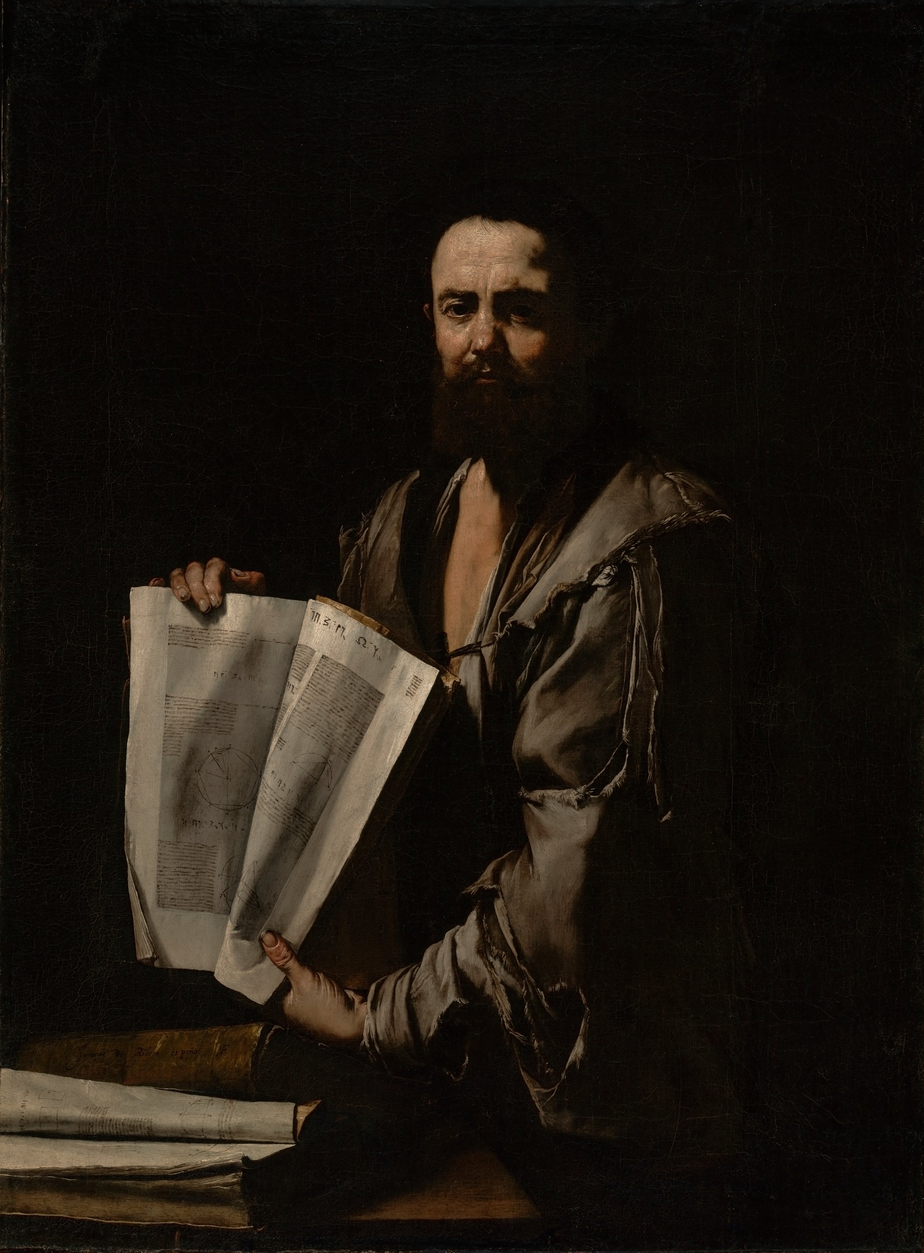 Euclide - Jusepe de Ribera - Alpha Reproduction