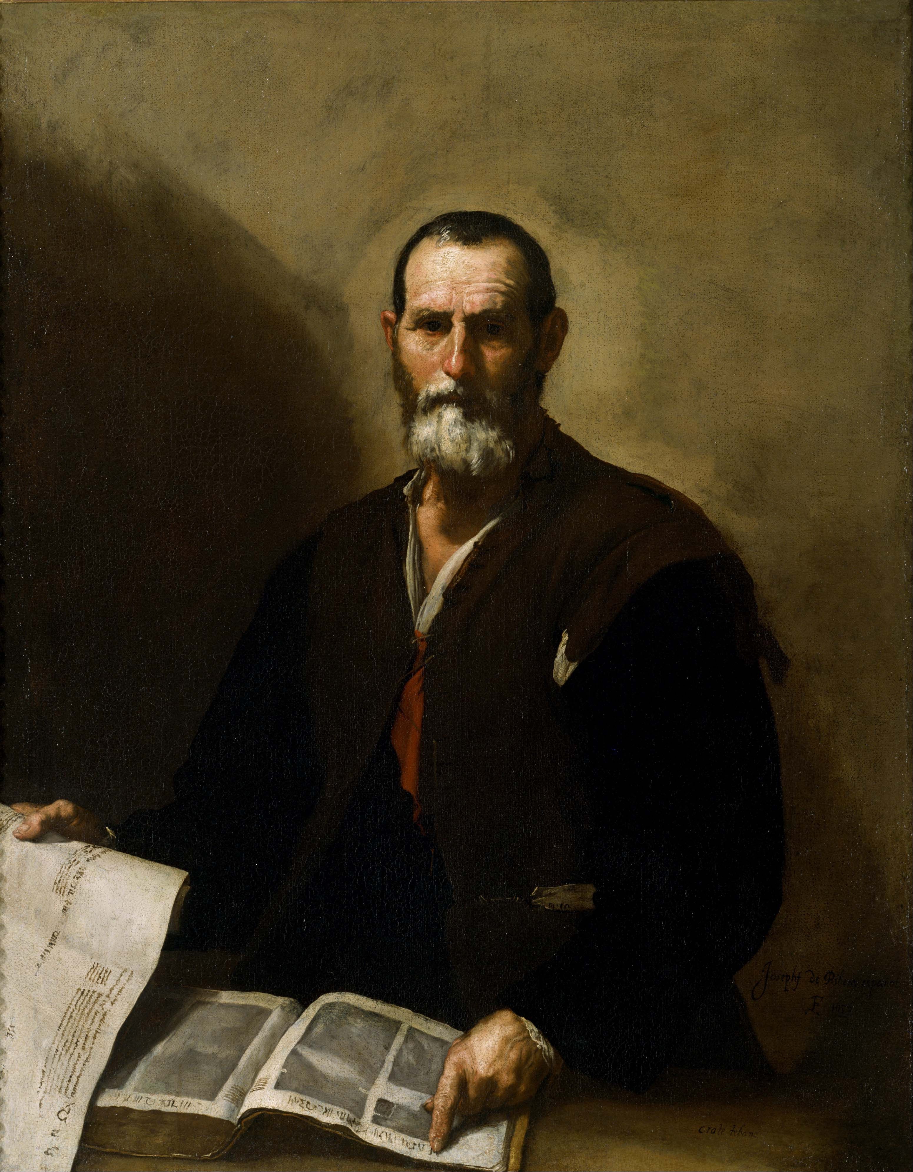 Philosophe Crates - Jusepe de Ribera - Alpha Reproduction