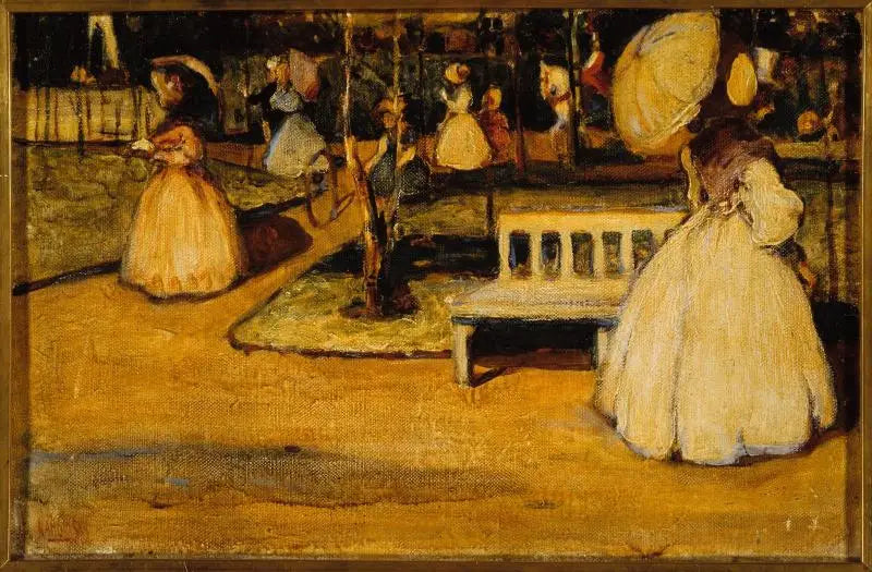 Jasné nebe - Vassily Kandinsky