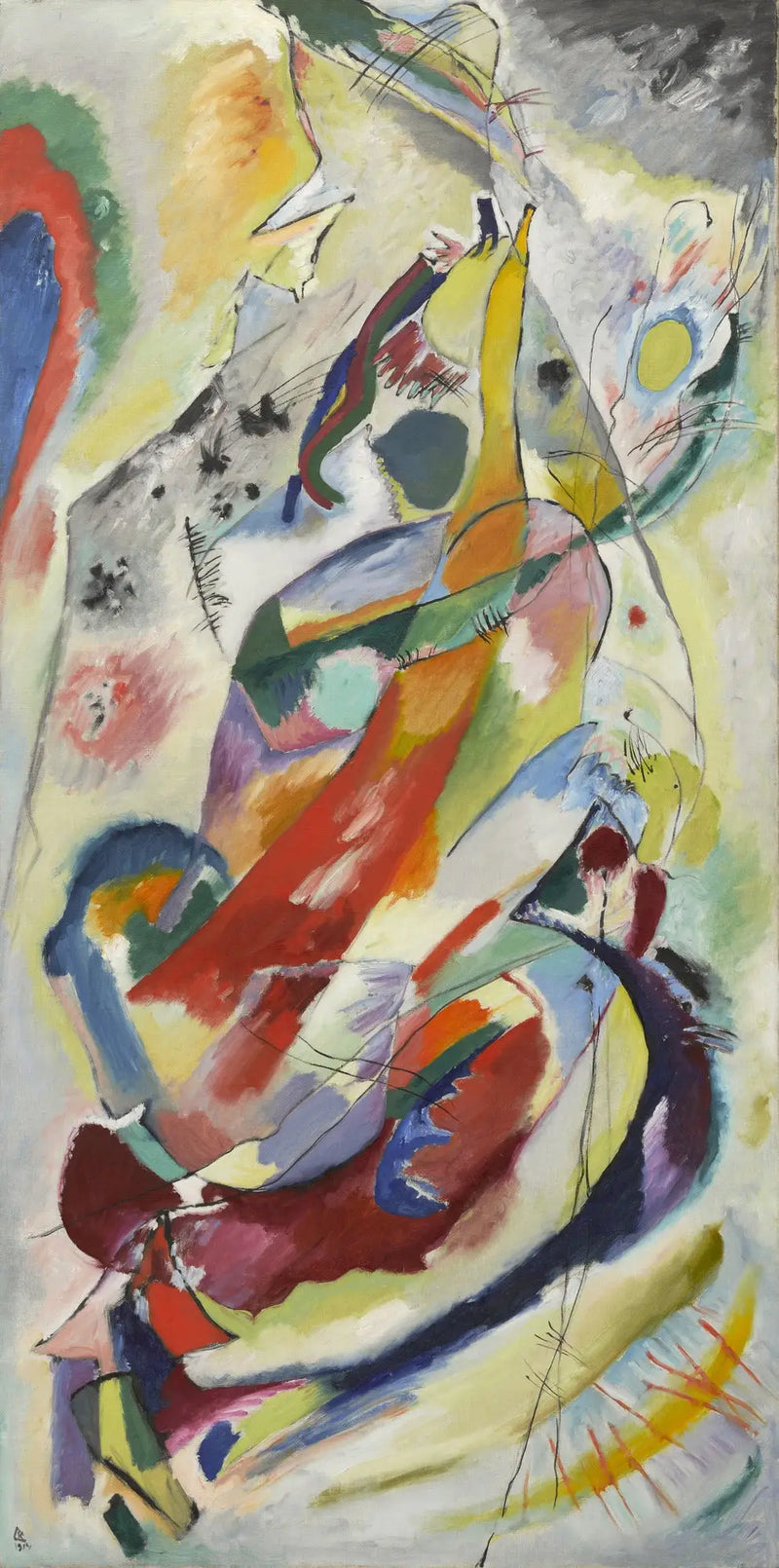 Panel pro Edwin R. Campbella č. 1 - Vassily Kandinsky