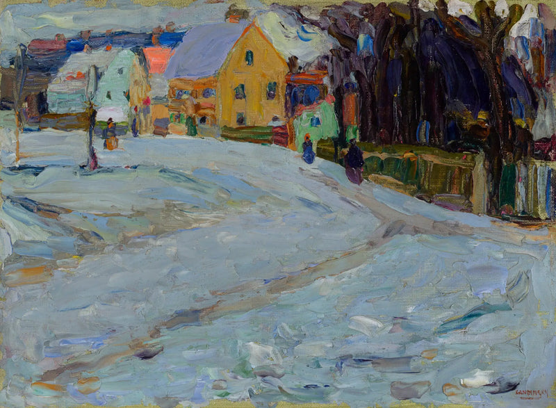 Schwabing - Místo Nikolai - Vassily Kandinsky