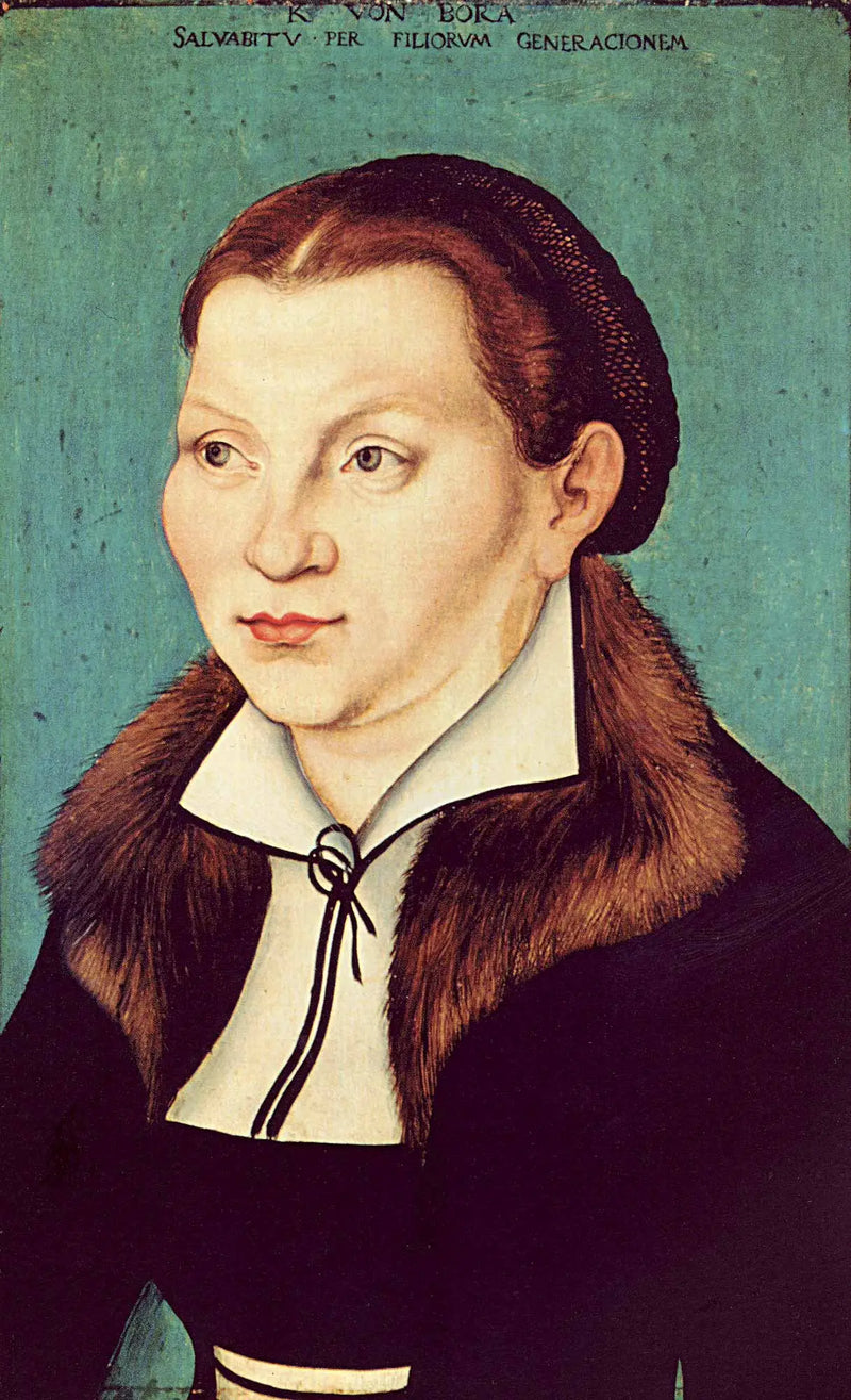Portrét Kathariny von Bora - Lucas Cranach starší
