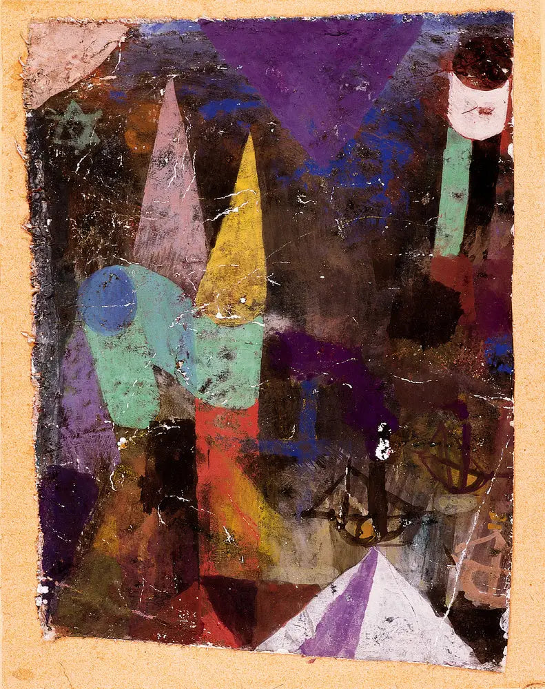 Noční přístav - Paul Klee