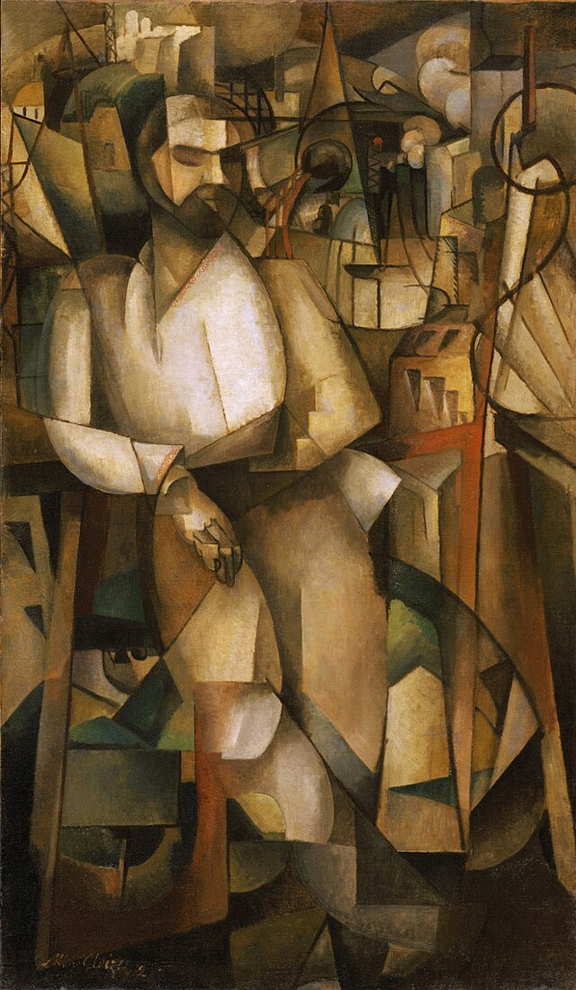 Muž na balkoně – Albert Gleizes