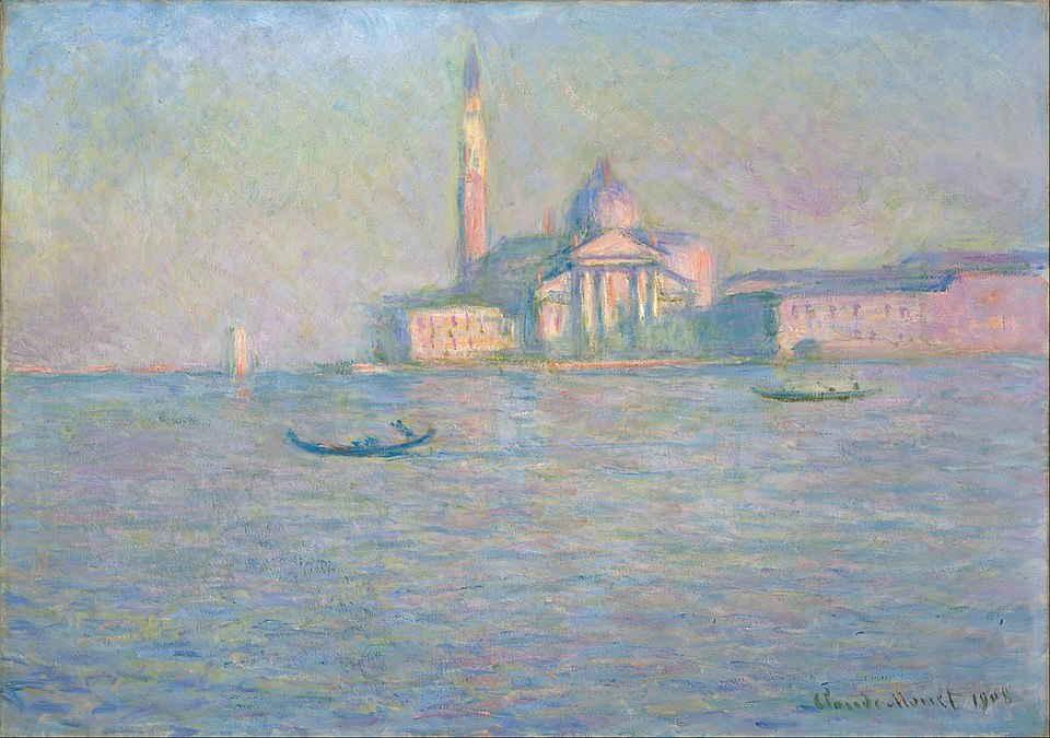 Kostel San Giorgio Maggiore v Benátkách - Claude Monet