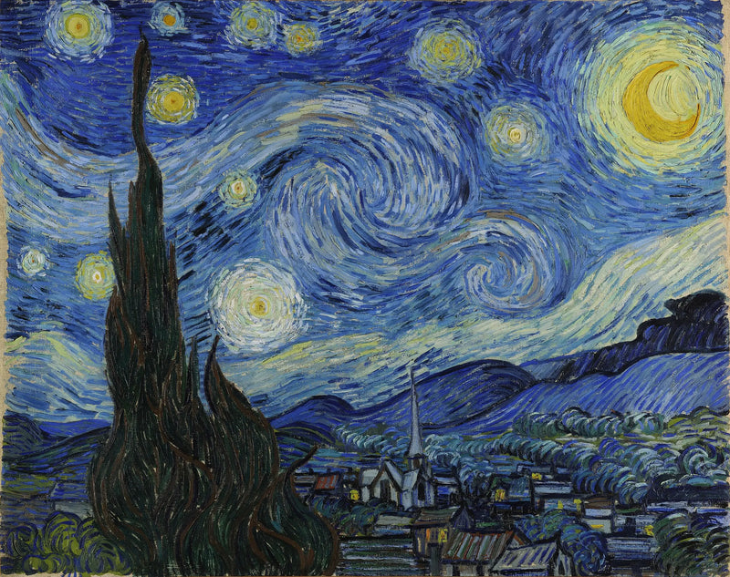 Hvězdná noc - Vincent van Gogh