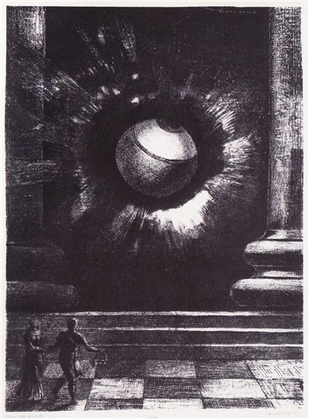 La Vision – Odilon Redon (kolem roku 1895)