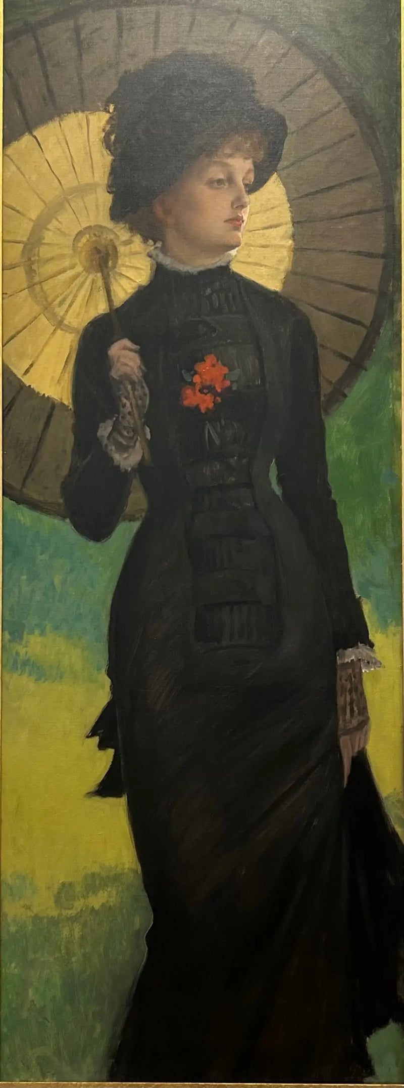 Dáma s deštníkem - James Tissot